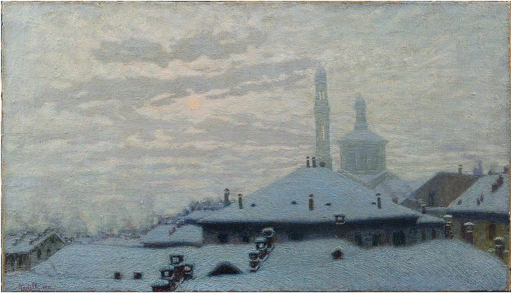 Tetti di neve, 1910